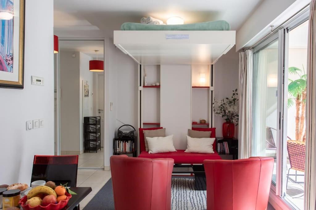 L18 Central Parking Terrace Ac 10Mins Walk To Beaches Nice Bagian luar foto