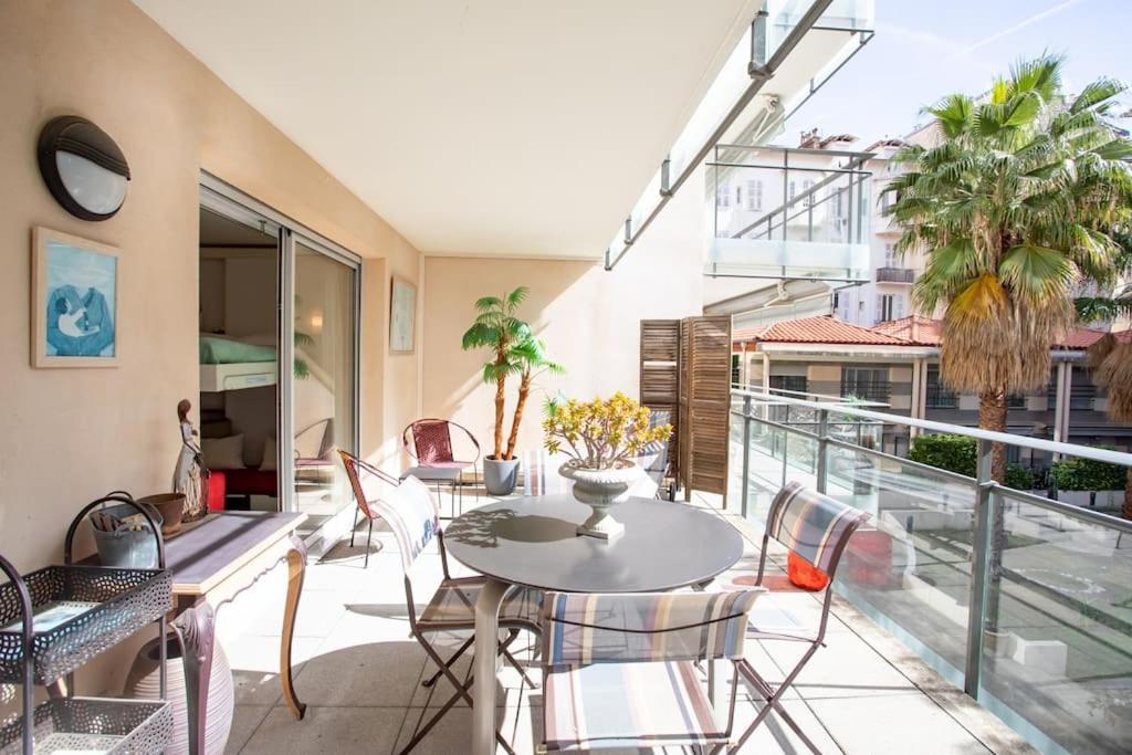 L18 Central Parking Terrace Ac 10Mins Walk To Beaches Nice Bagian luar foto