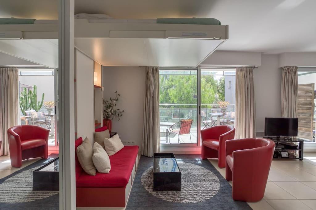 L18 Central Parking Terrace Ac 10Mins Walk To Beaches Nice Bagian luar foto